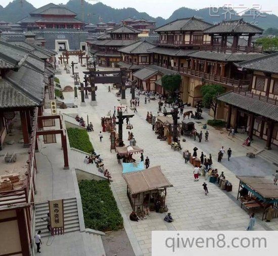 "漢唐影視城" 國慶節亮相 不少古建筑堪稱"世界之最"