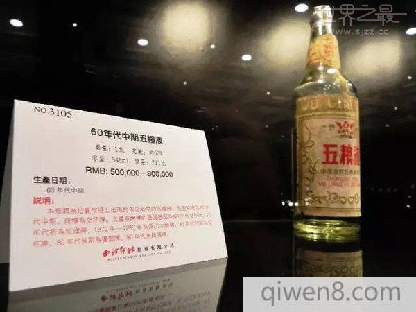 中國最貴的酒排行榜,中國最貴的酒