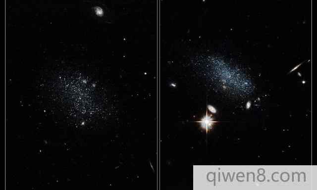 哈勃望遠鏡發現來自宇宙“荒野”的一對矮星系