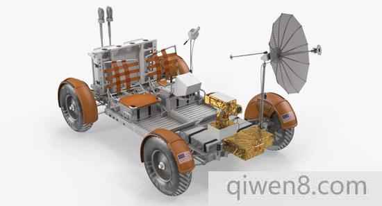 LRV漫游車3D 模型
