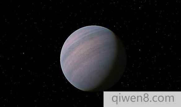 英國科學家表示，俗稱為“超級地球”的“格利澤581d”行星的確存在。圖為“格利澤581d”的藝術構想圖。