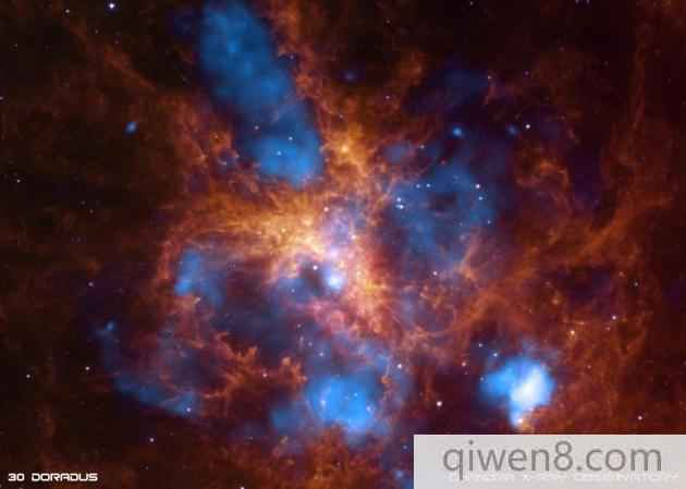 圖為蜘蛛星云，該區域形成的大型恒星數量奇多。