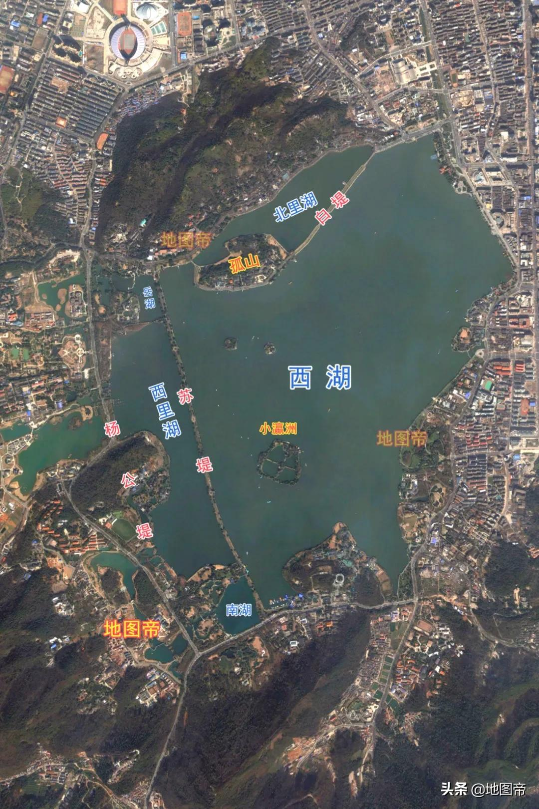 各地城市湖泊，為何杭州西湖名氣最大？