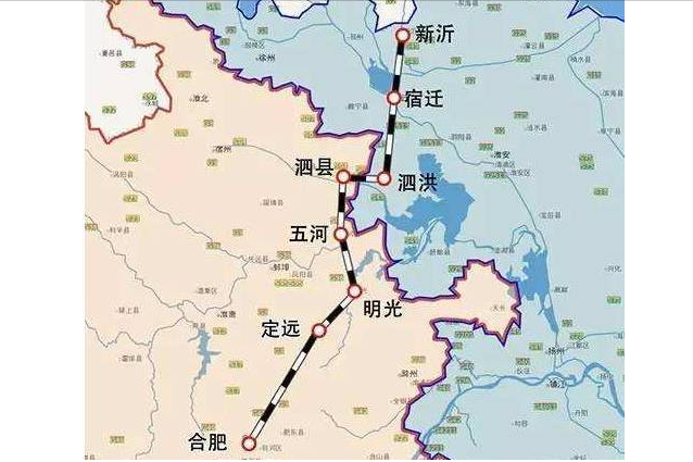 安徽江蘇“合建”高速鐵路，總投資317億，設計時速每小時350公里