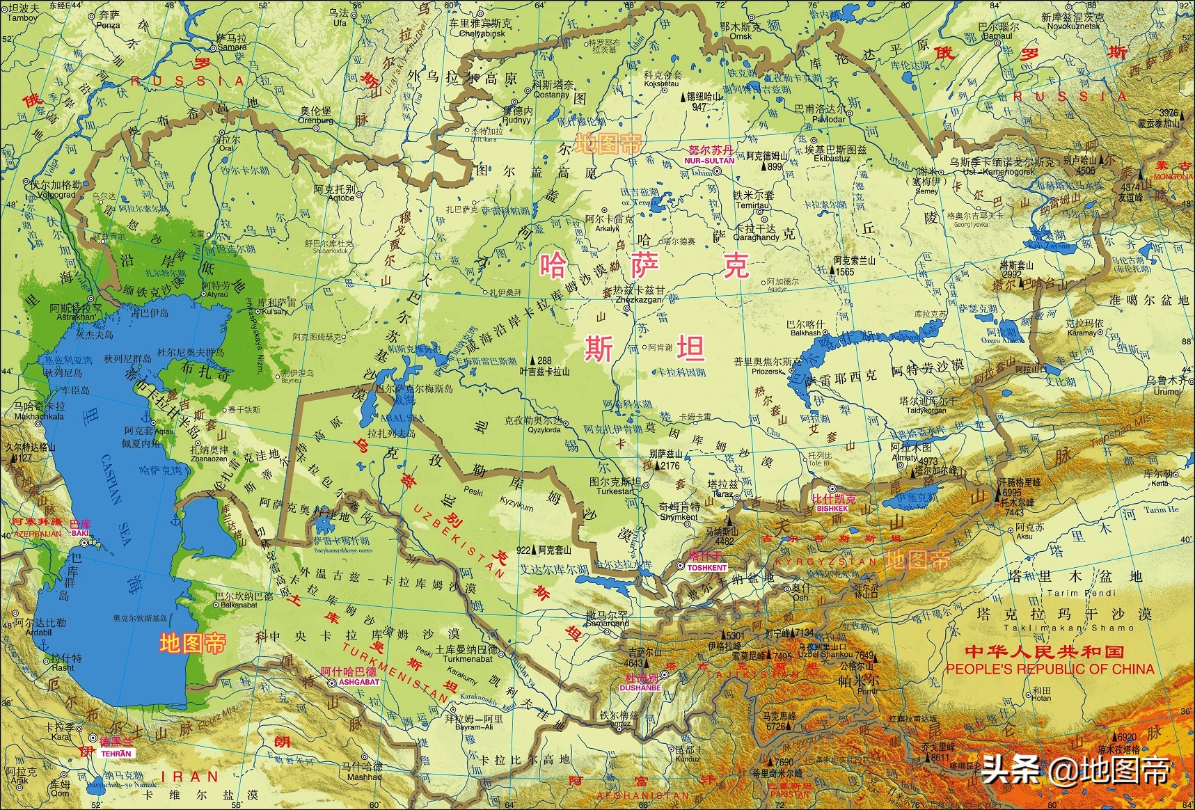 中國14個陸地鄰國，各有什么特色？