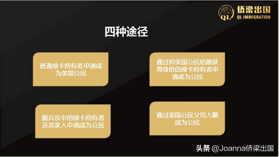 成為米國公民有什么途徑？如何申請入籍？