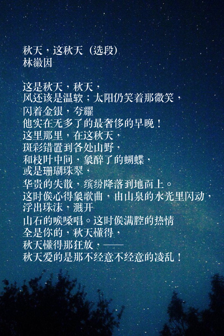 一代才女林徽因最美十首詩，智慧與才華并存，她是最美人間四月天