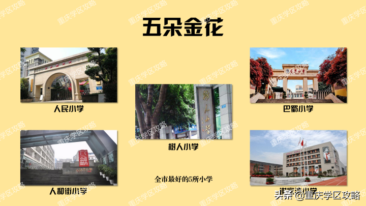 匯總！重慶最好的中學和小學