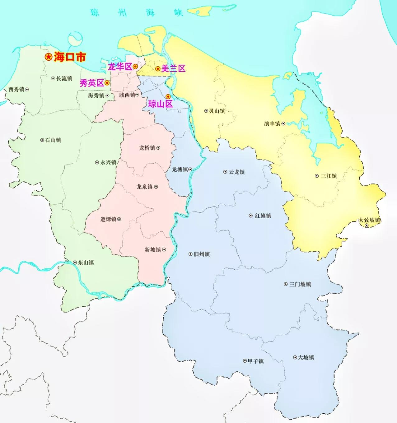海南省19個市縣，共有多少個鄉鎮？