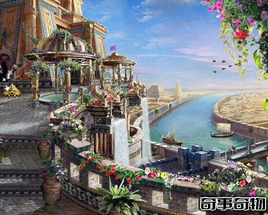 古巴比倫空中花園 真實存在的人間天堂 圖片