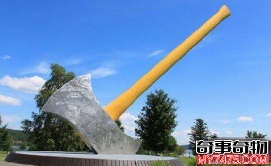 世界上最古老的斧頭50000年歷史